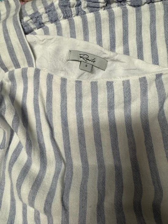 Rails Sandy Mini Dress in Ciel Stripe - Picture 2 of 3